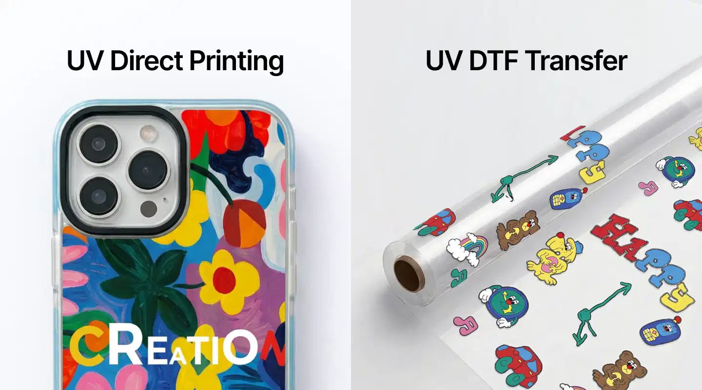 Impression UV Directe ou UV DTF : Quelle méthode choisir en 2026 ?