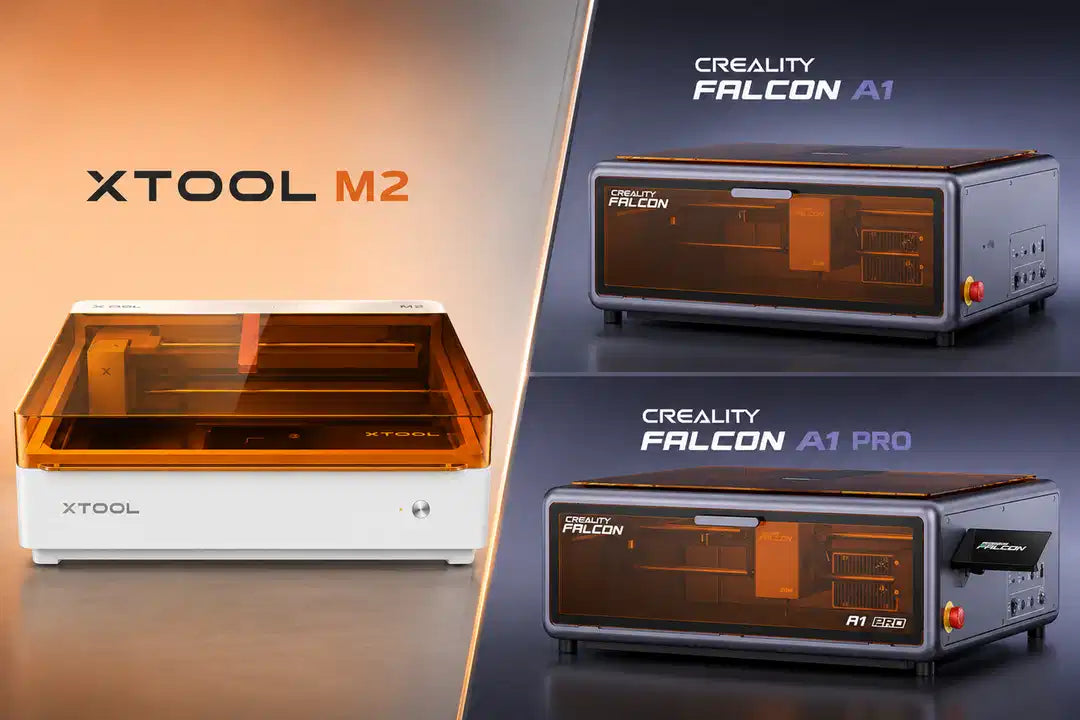 xTool M2 vs Creality Falcon A1 / A1 Pro : Lequel choisir en 2026 ?