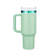 Gobelet en acier inoxydable vert à irisé avec poignée amovible (1,18 L)