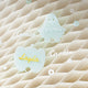Plexiglas en acrylique pailleté nacré vert menthe 3mm (3 pièces)