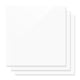Plaque acrylique opaque blanche brillante 1/8 en plexiglas (3 pcs)
