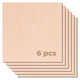 Feuilles de Contreplaqué d'Érable 3mm (6pcs)