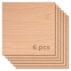 Plaques de Contreplaqué en Bois de Cerisier 3mm (6pcs)