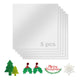 3mm x 30 x 30 cm Plaque acrylique plexiglas miroir (1 pce)