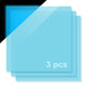 Plexiglas feuille acrylique bleu turquoise phosphorescent 3 mm (3 pièces)