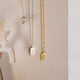 Pendentif carré embossé en acier inoxydable (10 pcs)