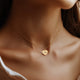 Collier en acier inoxydable en forme de cœur (6 pièces)