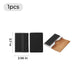 Porte-cartes en cuir PU gravable au laser (1 pce)