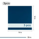 Feuille d'acrylique bicolore marine à blanc de 3 mm (3 pièces)