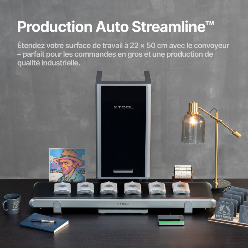 xTool F2 Ultra – Graveur Laser Double MOPA 60W + Diode 40W