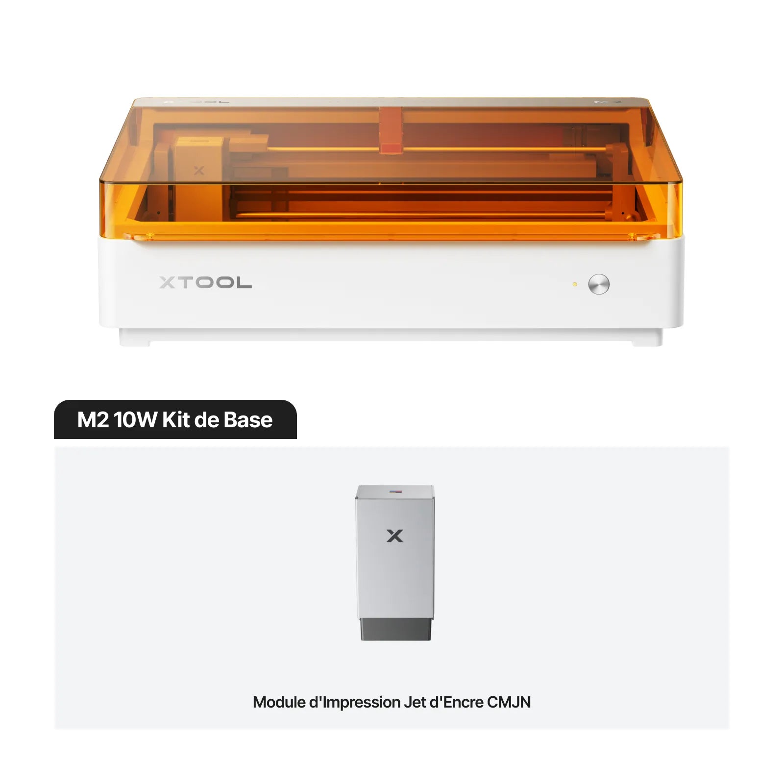 xTool M2 - Graveur Laser Créatif Couleur | Impression CMJN & Laser Diode 10W/20W