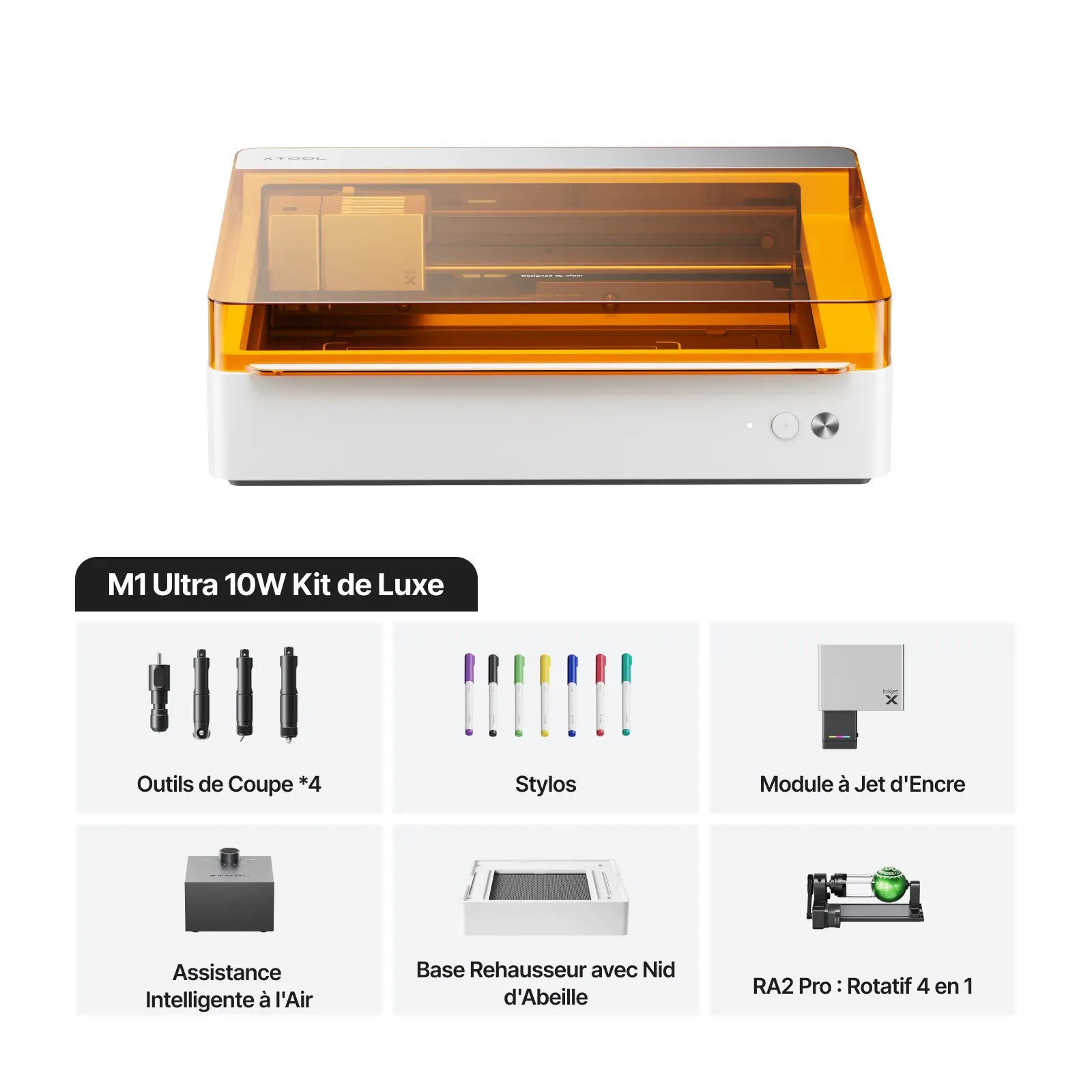 xTool M1 Ultra - La Première Machine d'Artisanat 4-en-1 au Monde