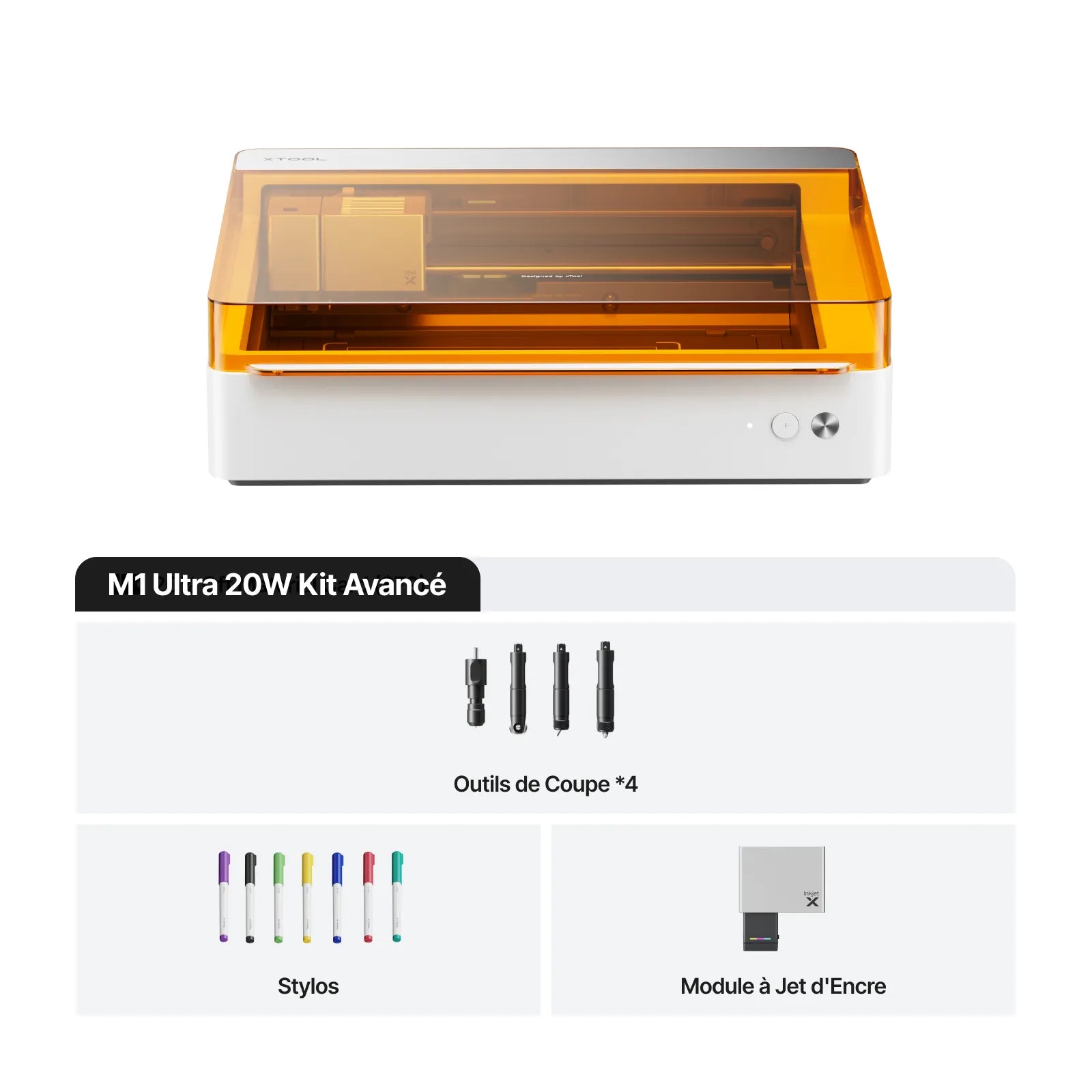 xTool M1 Ultra - La Première Machine d'Artisanat 4-en-1 au Monde