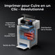 xTool Apparel Printer - Imprimante Textile DTF en un clic, personnalisation pro sans effort