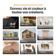 xTool M2 Module d'Impression Jet d'Encre CMJN