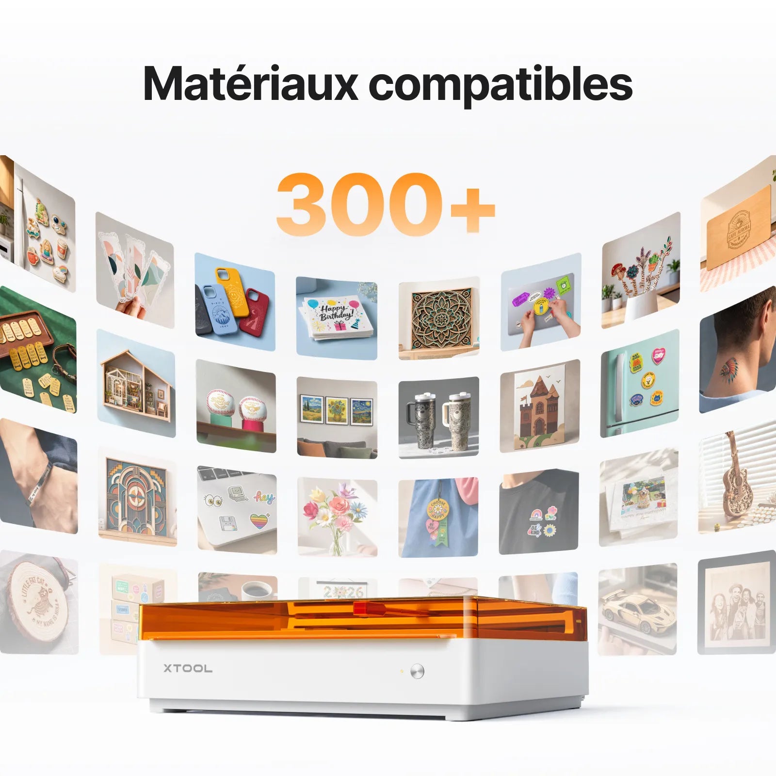 xTool M2 - Graveur Laser Créatif Couleur | Impression CMJN & Laser Diode 10W/20W