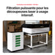 xTool P3 – Découpeur laser CO2 80 W avec Automatisation Intelligente