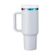 Gobelet en acier inoxydable de 40oz avec poignée amovible