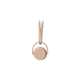 Collier rotatif en acier inoxydable or rose (3 pcs)