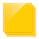 Plaque d'acrylique jaune translucide brillante d'une épaisseur de 3 mm (3 pièces) - xTool France Store