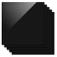 Feuille d'acrylique brillante opaque noire de 1 mm (10 pièces) - Plexiglas - xTool France Store