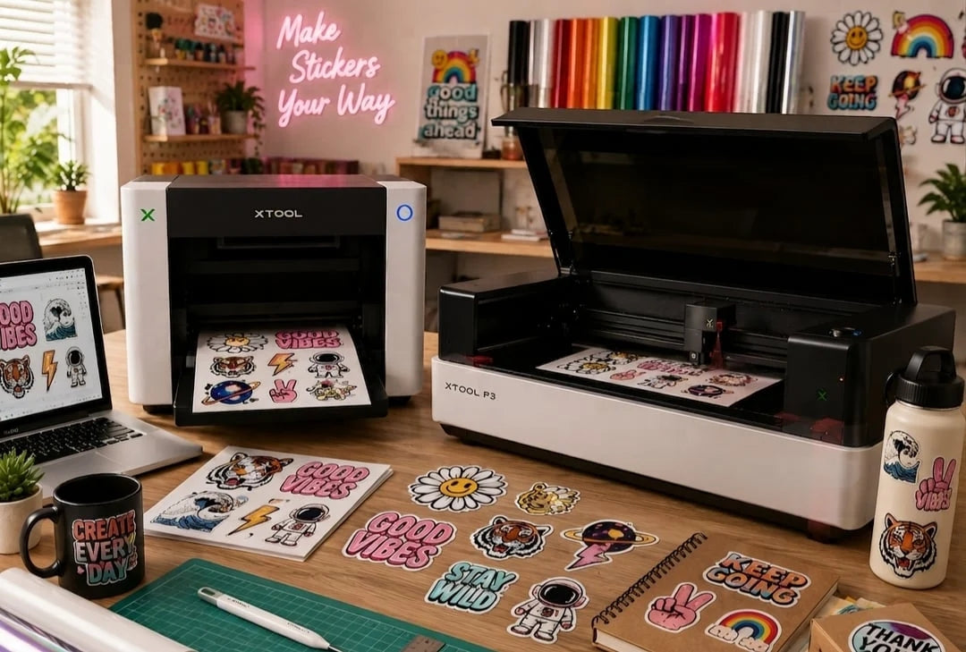 Comment créer des stickers : design, impression, découpe