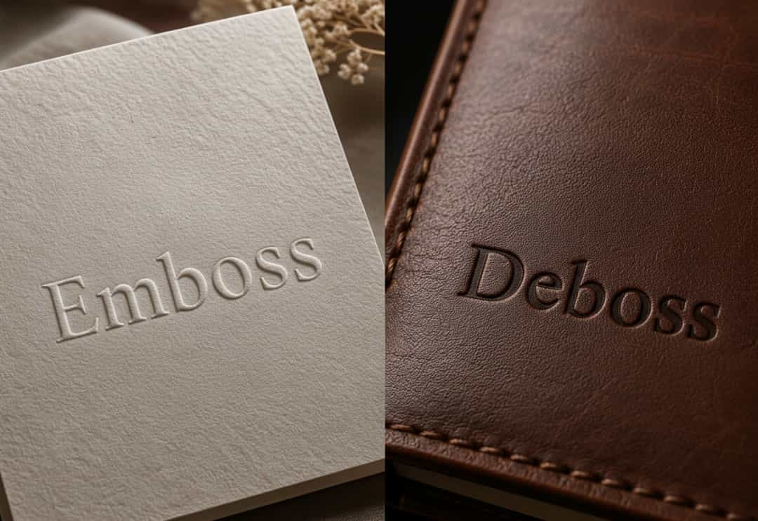 Gaufrage ou débossage : différences, usages et avantages