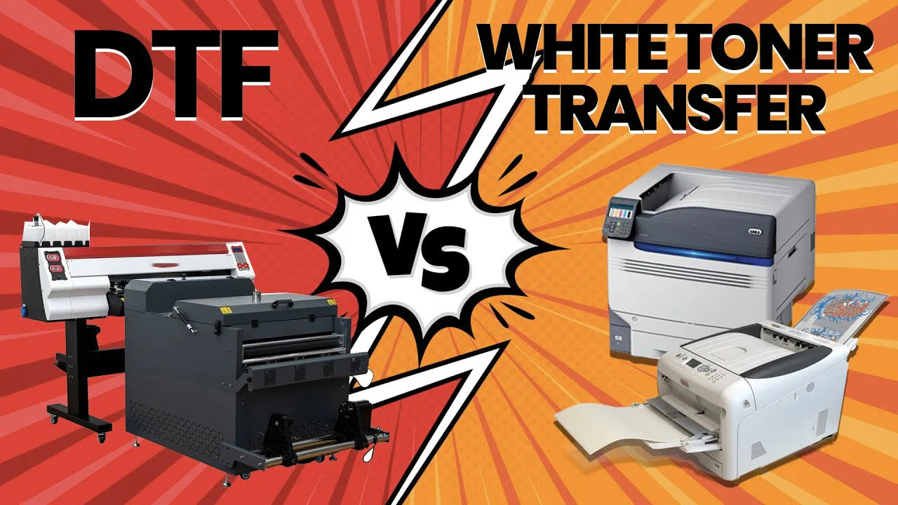 Imprimante à Toner blanc ou imprimante DTF : quelle est la meilleure ?