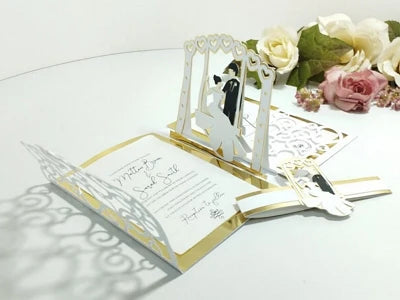 Découpe Laser-Invitations de Mariage