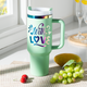 Gobelet en acier inoxydable de 40oz avec poignée amovible