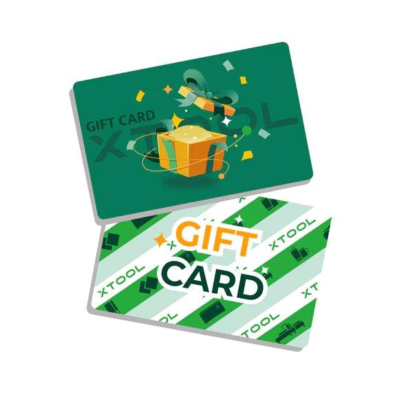 Carte-cadeau 50 € - 500 € - xTool France Store