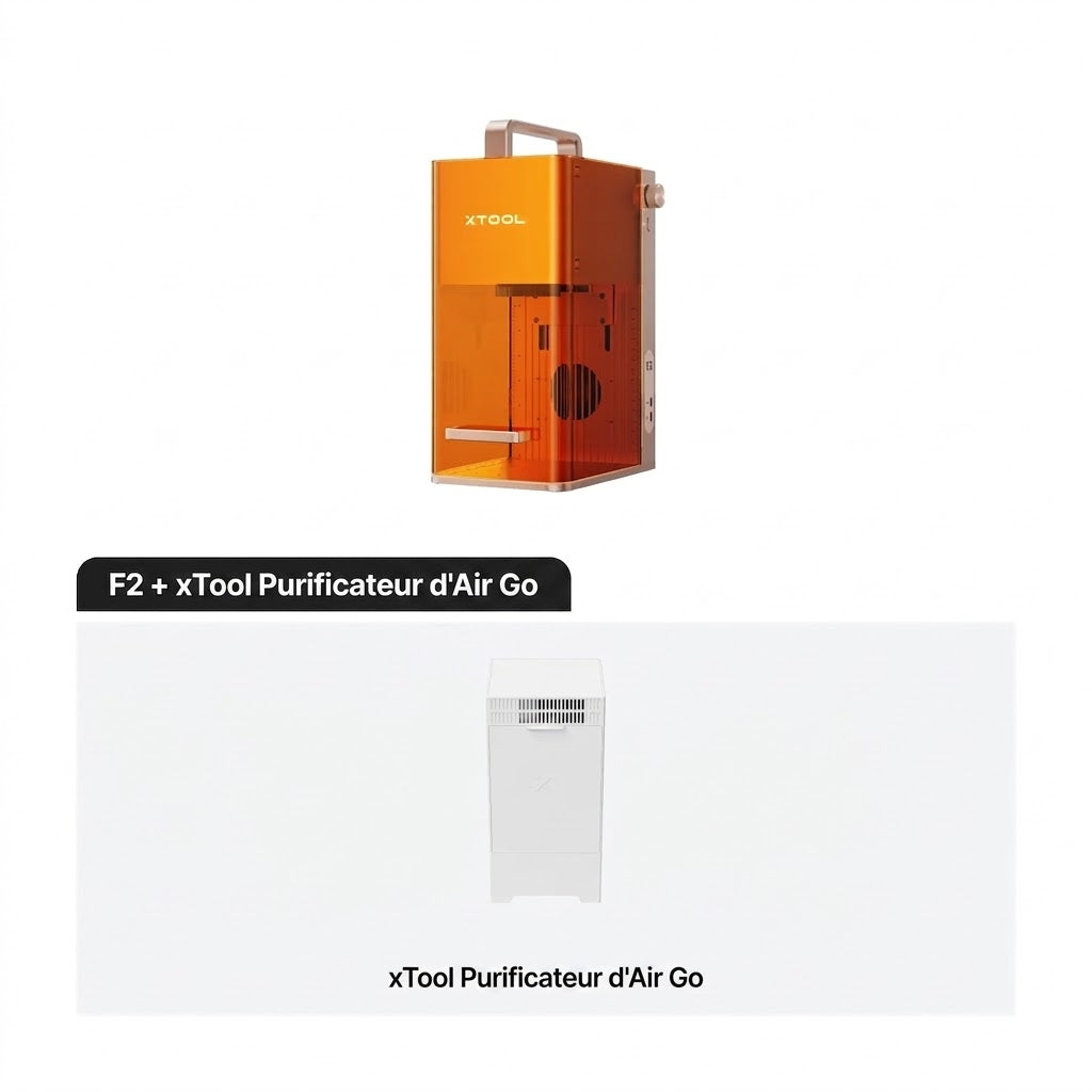 xTool F2 – Graveur Laser Portable Double Laser IR 5W et Diode 15W