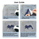 Patch thermocollant en PU laserable pour denim (10 pièces)