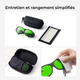 Lunettes de Sécurité Laser xTool pour Lasers 316-460 nm, 630-670 nm et 800-1080 nm