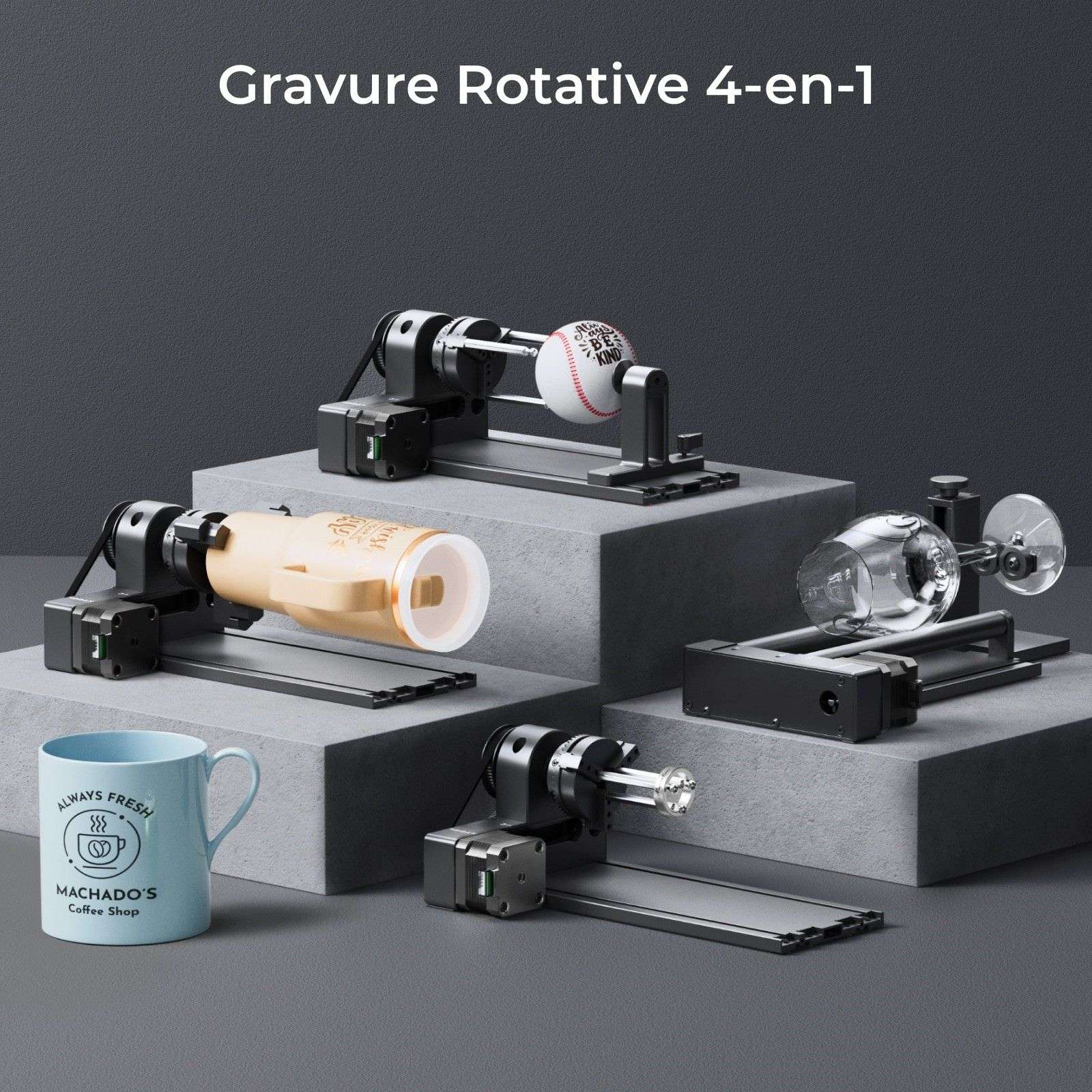 Gravure Rotative 4-en-1