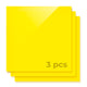 3mm Plaque acrylique plexiglas translucide brillante (3 pcs)