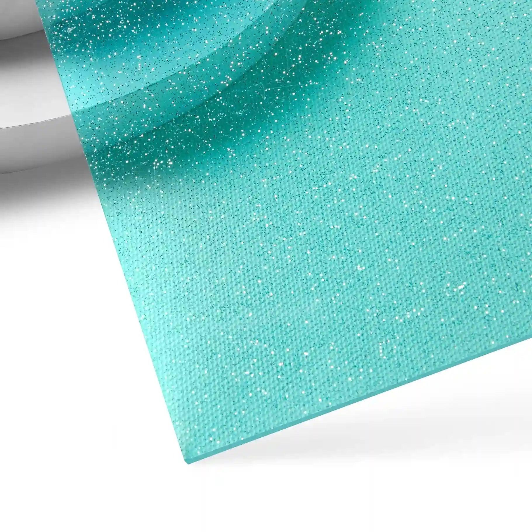 Feuille acrylique plexiglass brillante translucide de 3 mm avec paillettes (3 pièces) - xTool France Store