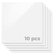 Plexiglas feuille acrylique blanche opaque brillante 1 mm (10 pièces)