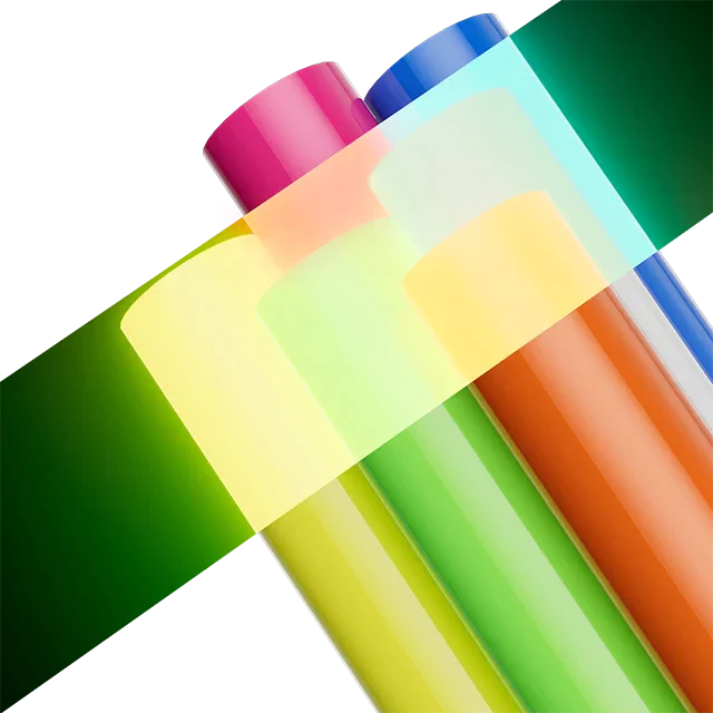 Vinyle thermocollant PU phosphorescent (20pcs) – compatible avec les lasers