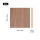 Feuilles de contreplaqué de noyer 30*30 cm (6PCS)