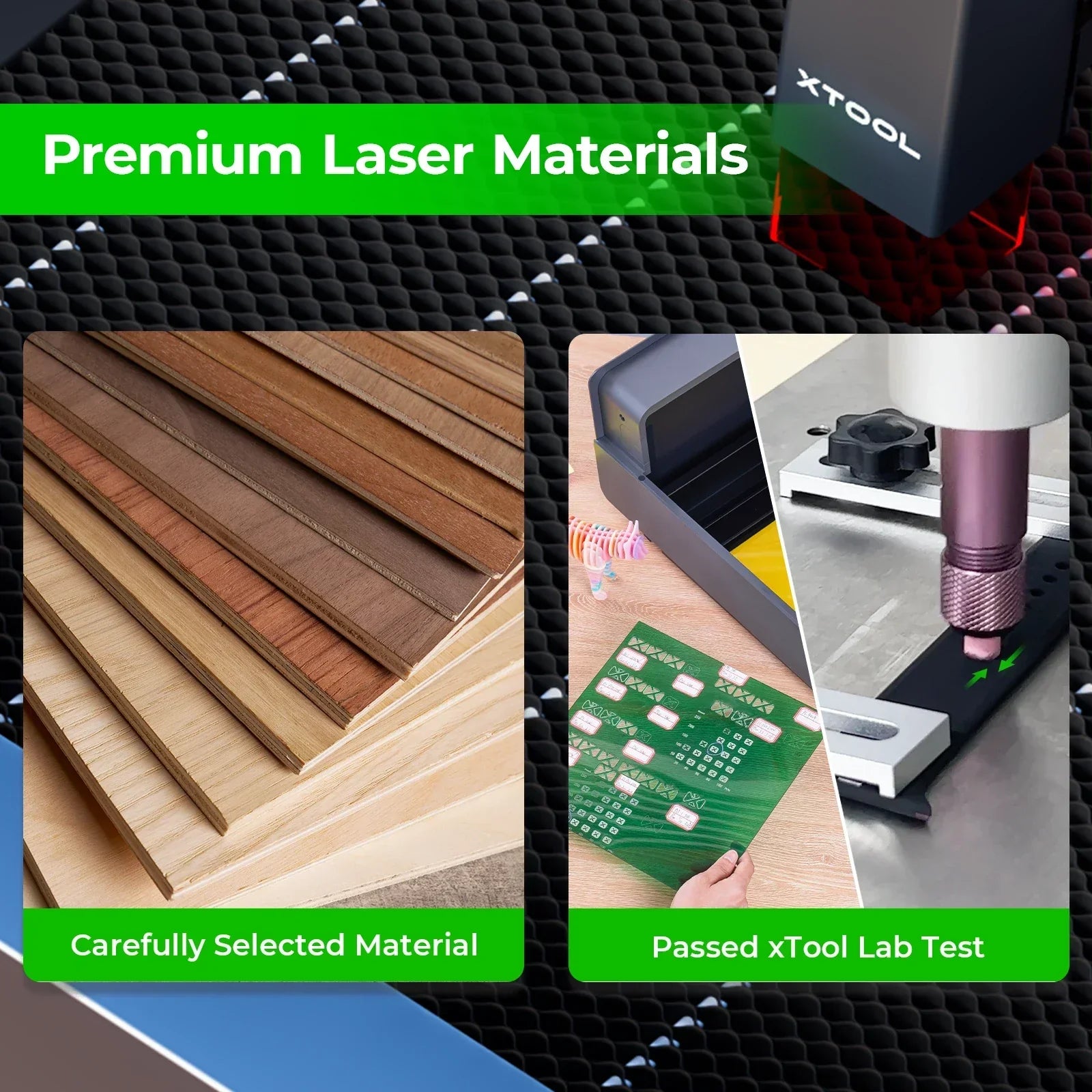 Kit Ultime de Matériaux pour Laser (159 pièces)