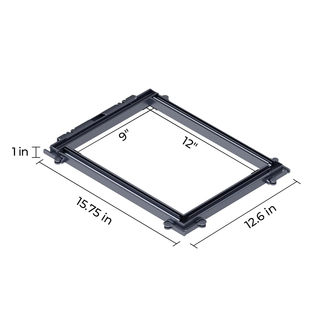 Finestra in PVC - 900x500 mm - Triplo vetro - Antracite/Bianco - Chiusura a sinistra | Leroy Merlin Finestra in PVC - 900x500 mm - Triplo vetro - Antracite/Bianco - Chiusura a sinistra | Leroy Merlin