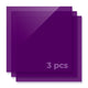 3mm Plaque acrylique plexiglas translucide brillante (3 pcs)