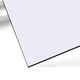 3mm x 30 x 30 cm Plaque acrylique bicolore brillante (3 pcs)