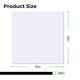 3mm x 30 x 30 cm Plaque acrylique bicolore brillante (3 pcs)
