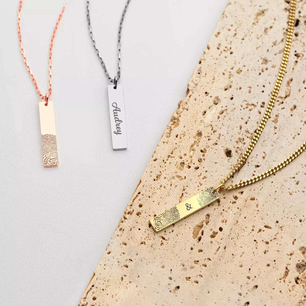 VNOX Collier Acier Inoxydable Caducée Médicale 4 Faces - Gravure Gratuite Personnalisée