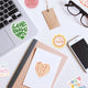 Papier Autocollant Blanc Jet d'Encre (25 pcs)