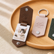 Porte-Clés en Cuir PU Assortis avec Plaque en Aluminium pour Sublimation (6 pcs)