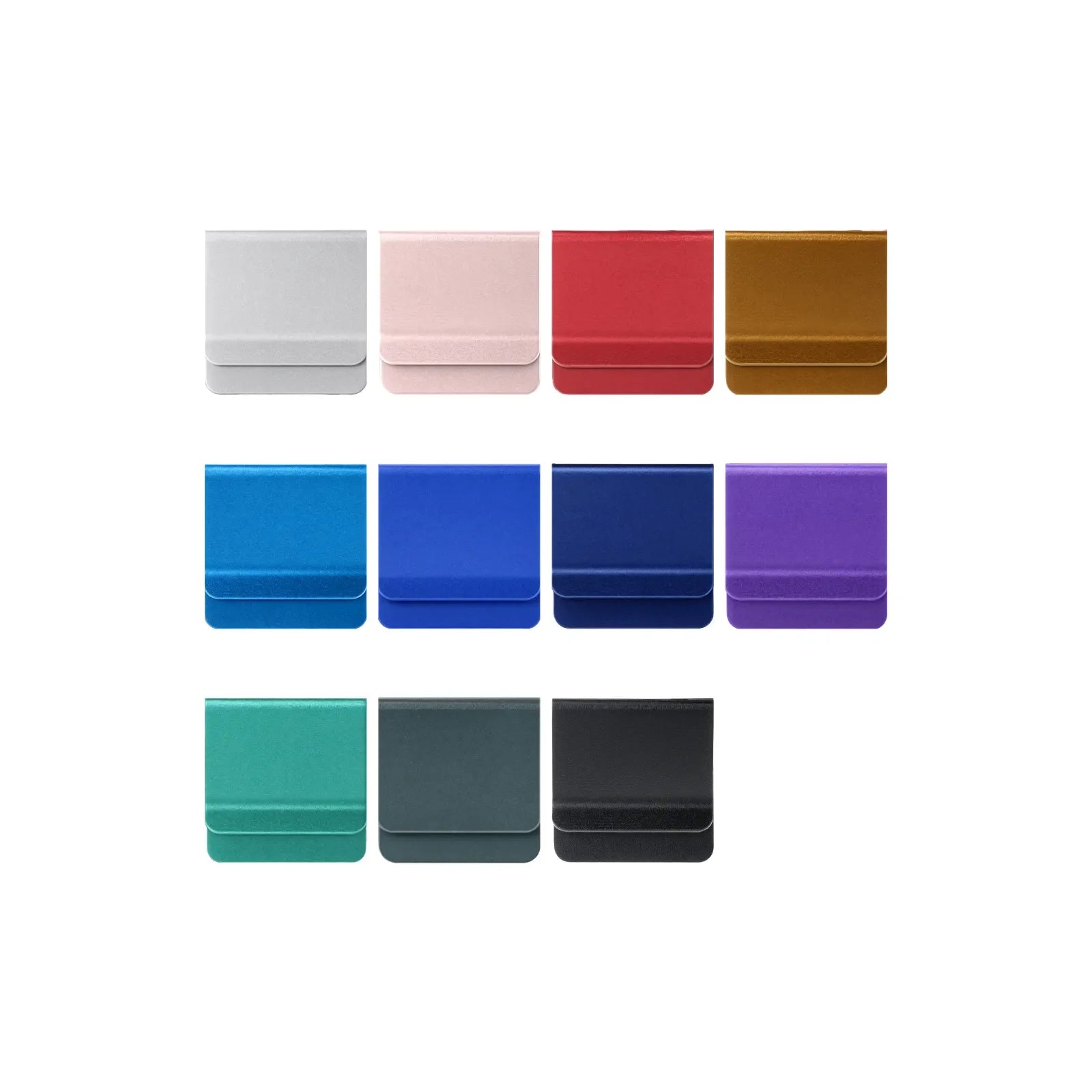 Assorted colors metal hat clip 03