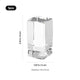 Cristal K9 rectangulaire biseauté avec socle lumineux Sélection xTool